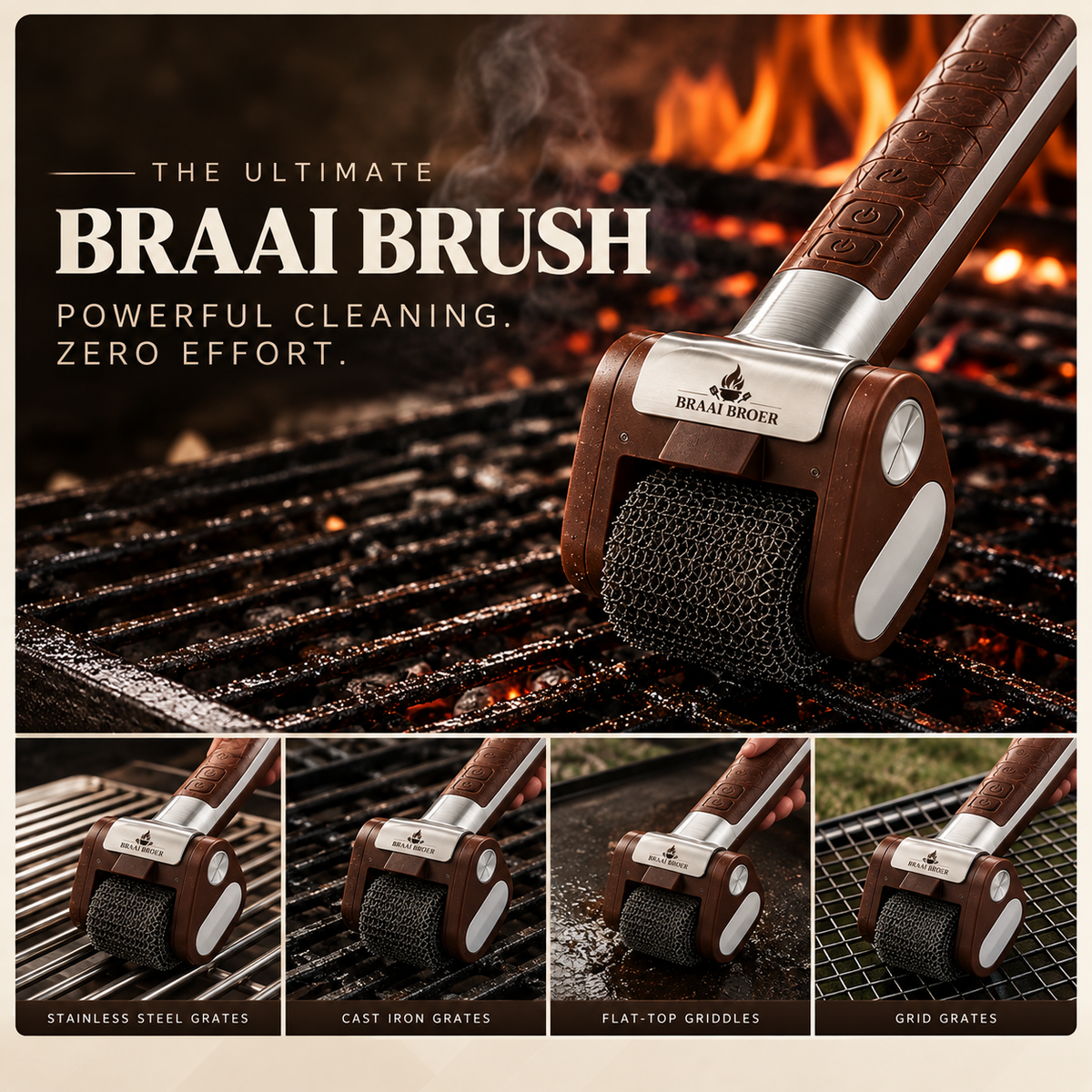 Braai Cleaning Brush